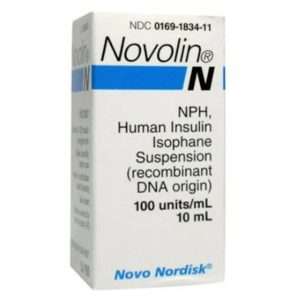 Novolin N Vial Sell Insulin Test Strips