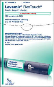 Levemir Flextouch 100u/ml | Diabetics Trust