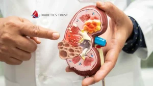 How does diabetes impact kidney function