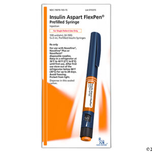 Insulin Aspart Pens U-100 5/pack