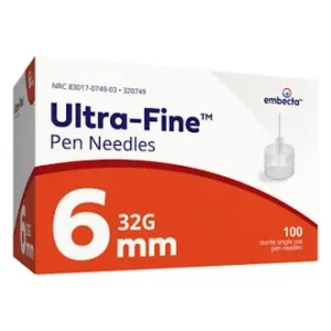 Ultra-Fine Pen Needles 6mm