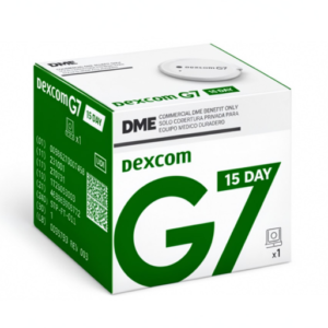 Dexcom G7 15-Day Sensor Sample Pack (STE-FT-016)
